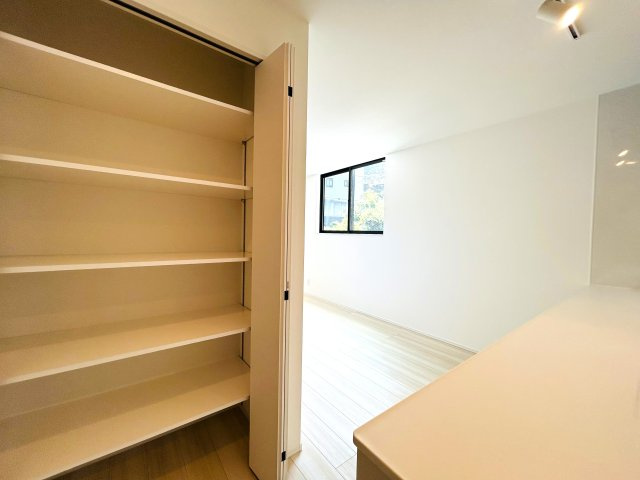 最後の１棟！！ってコトは、他の方々も認めたこの地この家この仕様！！ちなみに、床暖房を初めて使う方はビックリこいちゃう！もうアナタから離れられない！！的恋わずらい、な『保土ケ谷区瀬戸ケ谷町』新築戸建の収納|大きなものも収納できそうです