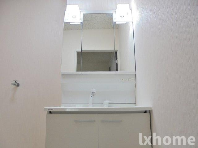 サンハート南茨木の洗面所