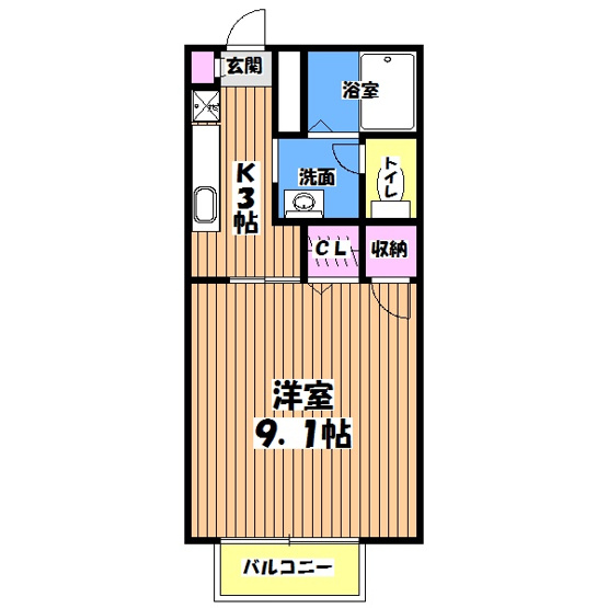 【間取り】 | ＮＳハイツ