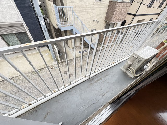 杉浦荘のバルコニー