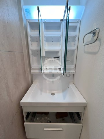 ラ フェリーチェ難波　高津小学校区の独立洗面台|ラ フェリーチェ難波　独立洗面台