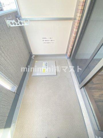 ラルテ天王寺のバルコニー|別部屋参考写真