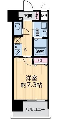 【間取り】 | エス・キュート城東中央
