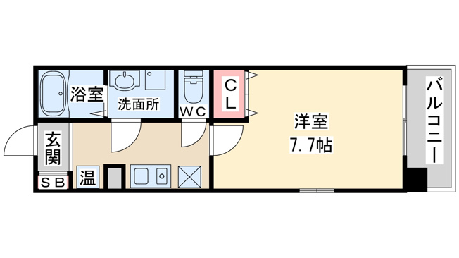 【間取り】 | パセオ十三東
