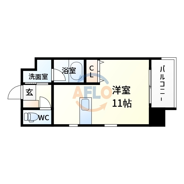 アバンティ淡路の間取り|アバンティ淡路　間取り
