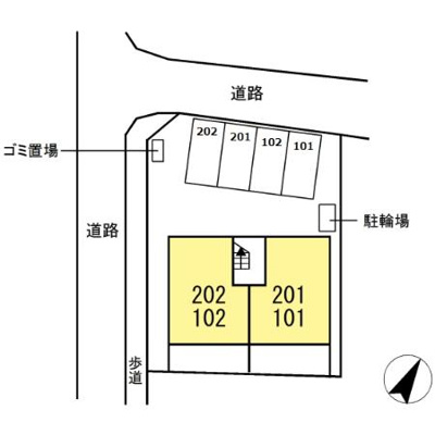 【区画図】 | D-ROOM中井 | 即日案内可能です♪現地待ち合わせOK！どの物件でも当社でお得にご案内できますのでまとめて内覧ください♪