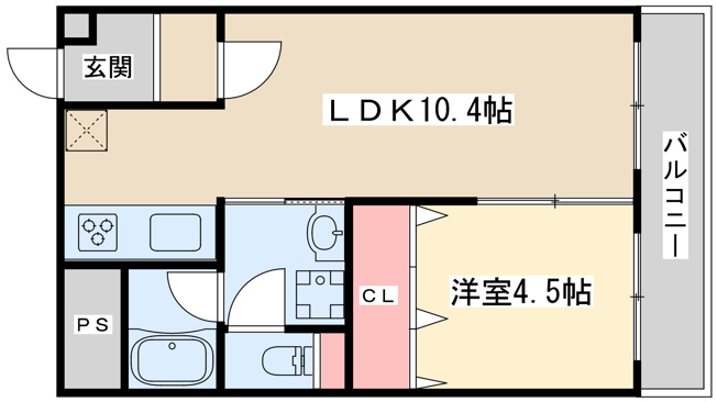 【間取り】 | ハイツ東興