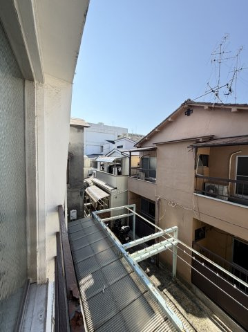 マンション丸保のバルコニー