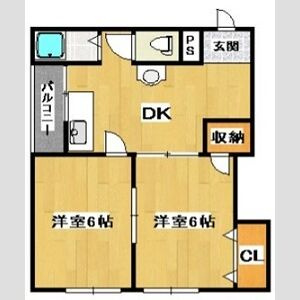 マンション丸保の間取り