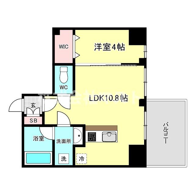 ブエナビスタ阿波座タワーの間取り