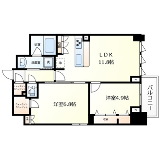 【間取り】 | スプランディッド上本町WEST　生魂小学校区 | スプランディッド上本町WEST　間取り