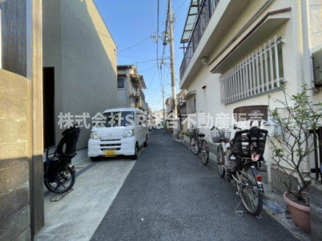 若江東町1丁目中古戸建の前面道路含む現地写真|前面道路含む現地写真です