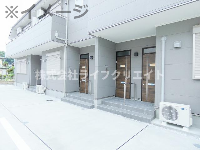 サンライズ万願寺のエントランス