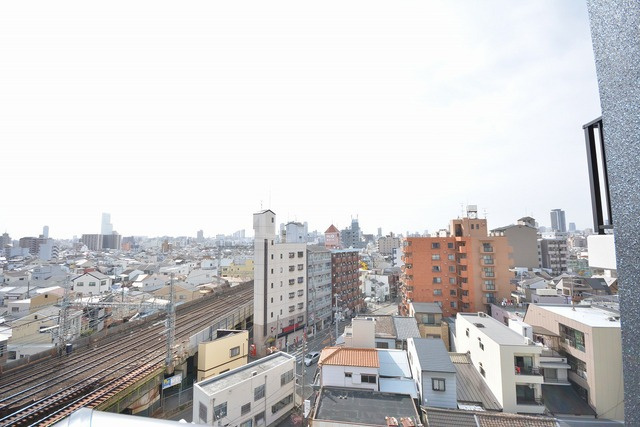 大阪市東成区大今里西３丁目の賃貸マンションの展望