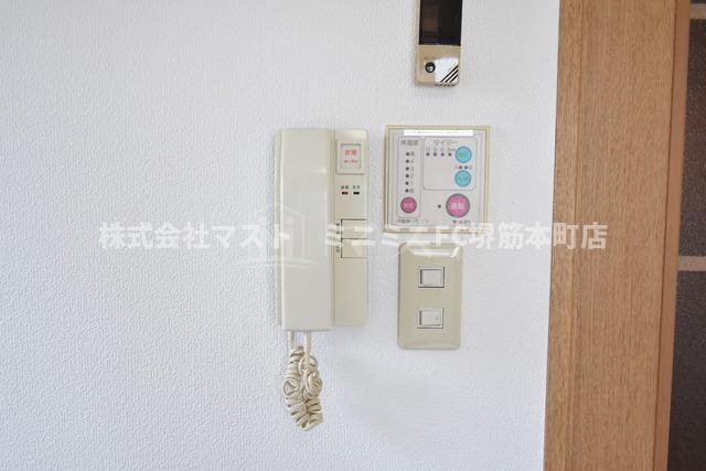 大阪市中央区瓦屋町３丁目の賃貸マンションのセキュリティ