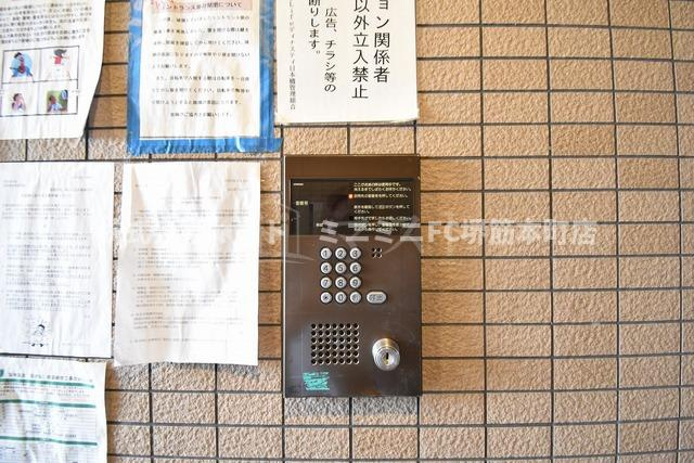 大阪市中央区瓦屋町３丁目の賃貸マンションのセキュリティ