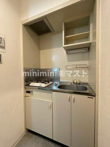 大阪市中央区松屋町住吉の賃貸マンションのキッチン