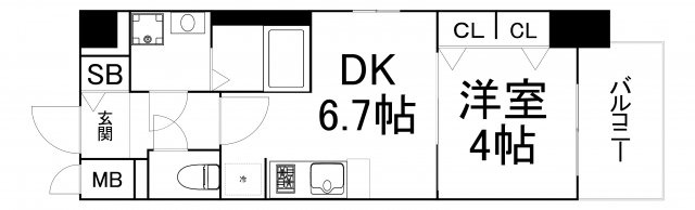 【間取り】 | ファーストフィオーレ福島野田Ⅱ