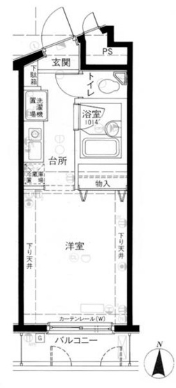 【間取り】 | メインステージ新中野駅前