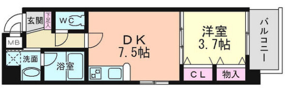 【間取り】 | ラルテ天王寺