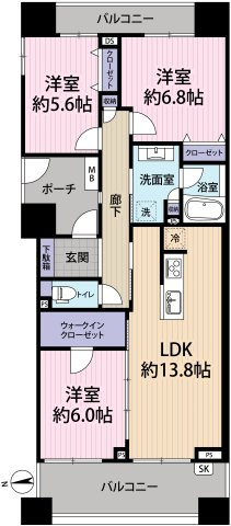 使い勝手の良い間取り