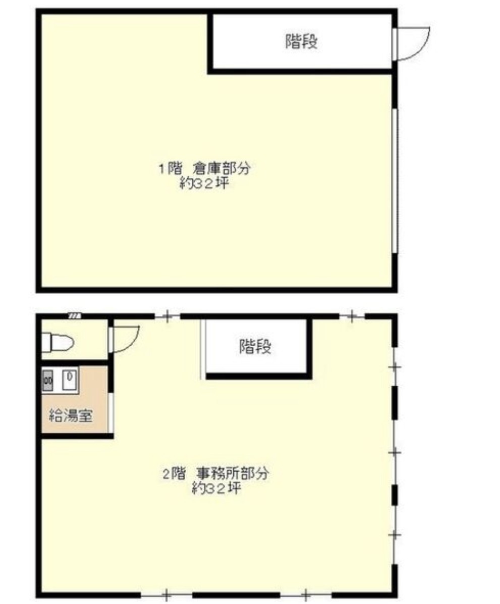 南武庫之荘1丁目　倉庫・事務所の間取り