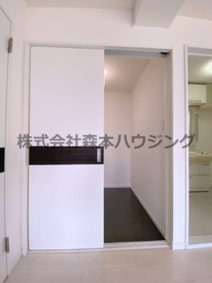 【収納】 | 　ハミングハイツ | 便利な納戸スペースです