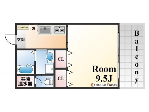 ピッコラカーサ友田町の間取り