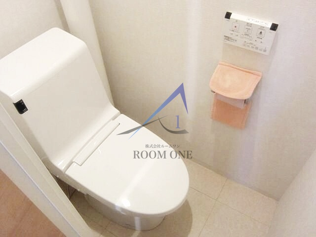 越中島三丁目ハイツ１号棟のトイレ|トイレです。