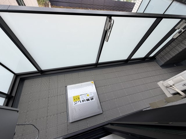 西宮市高木東町の賃貸マンションのバルコニー