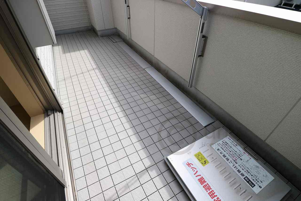 神戸市東灘区田中町３丁目の賃貸マンションのバルコニー