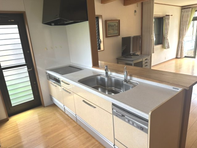 掛川市　二瀬川　中古住宅のキッチン|IHへ交換済み