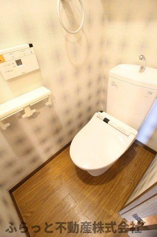 グランドパレスNS-6　のトイレ|落ち着いたトイレです