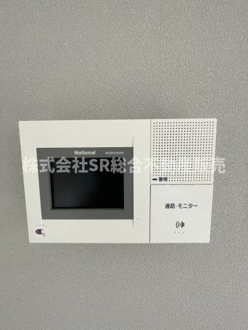中新開１丁目中古戸建のセキュリティ|来客時に直接顔を合わせずにやりとりしたり、不審者の侵入を防いだりとセキュリティー面で重宝する設備です！