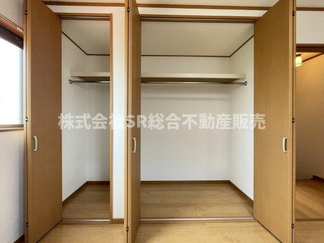 中新開１丁目中古戸建の収納|たっぷり収納できます！