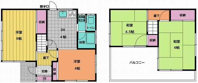 ＴＳＵＫＵＭＯ松戸の間取り
