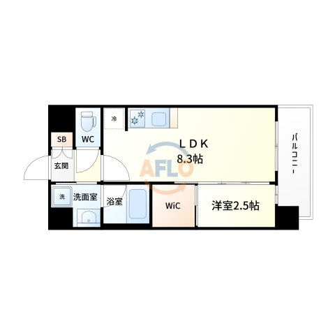 コンフォリアリヴ淡路の間取り|コンフォリア・リヴ淡路　間取り