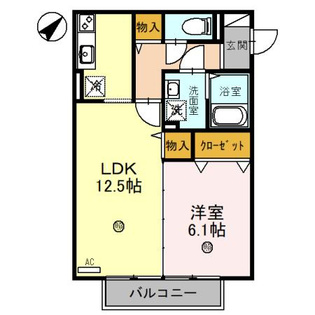 アルカーディアの間取り
