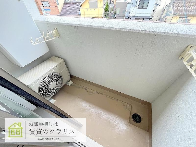 グランディオーズ桂のバルコニー