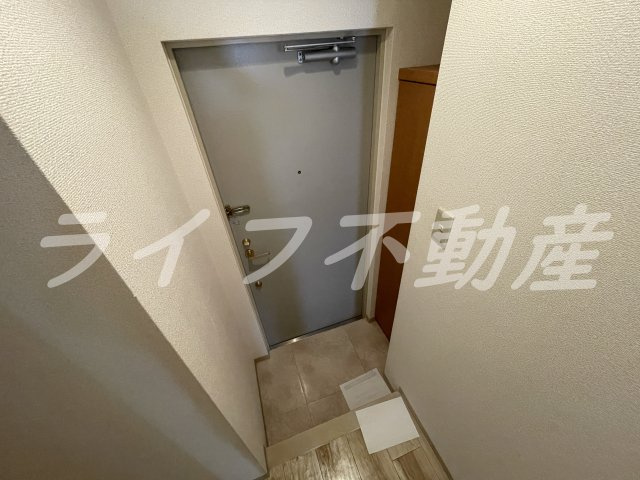ポレール新石切の玄関|落ち着いた玄関です