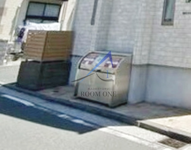 ミューズ白ゆり|敷地内ごみ置き場です。