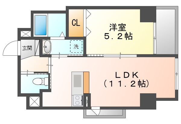 ブリエロッシュの間取り