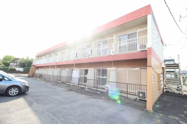 学園ハイツA棟の外観|外はこのようになっています