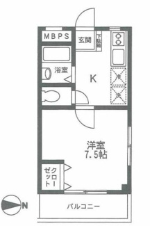 【間取り】 | トロワピジョン | 間取りです。