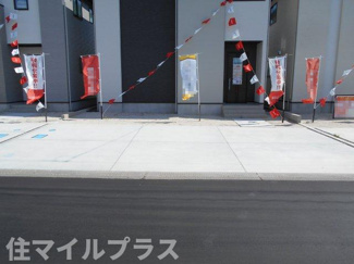 【駐車場】 | 郡山市富久山町福原新築一戸建て4棟 | 駐車場があるので、車を買う予定の方も安心です