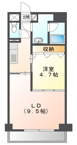 ハアラン表町の間取り