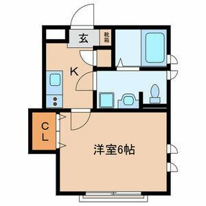 ドムス西荻の間取り|間取りです。