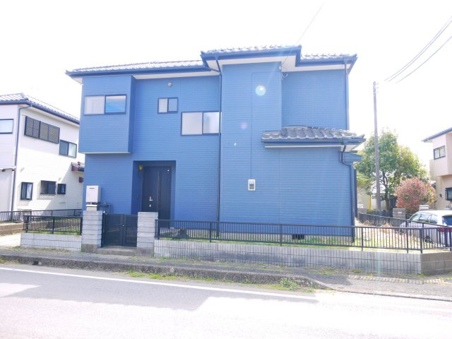 山武市井之内　中古戸建の外観|令和5年外壁リフォーム済み システムキッチン 2階にもトイレ山武市立緑海小学校徒歩約14分