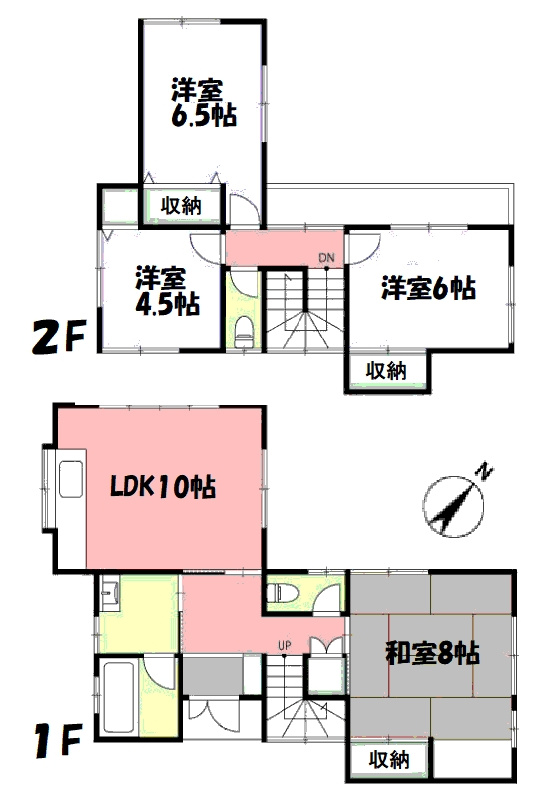 山武市井之内　中古戸建の間取り|図面と現況に相違がある場合、現況を優先致します。