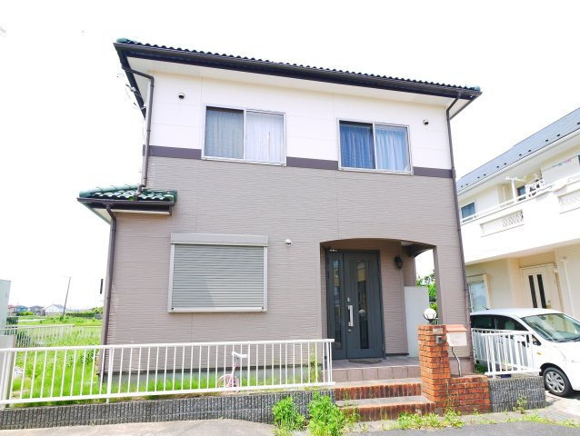 東金市求名　中古戸建の外観|平成17年9月築 ３LDK オール電化・太陽光発電システム・リビング床暖房 駐車2台可